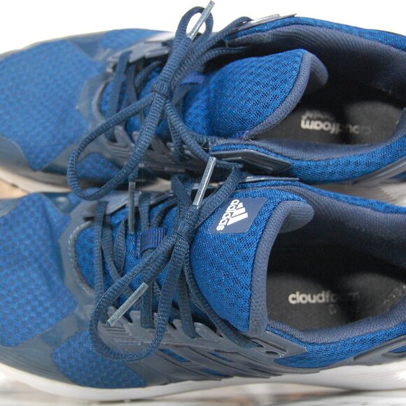 Adidas Mens Cloudfoam Ortholite Running Sneaker Shoes Blue White BB4659 Size 11 - Picture 10 of 13